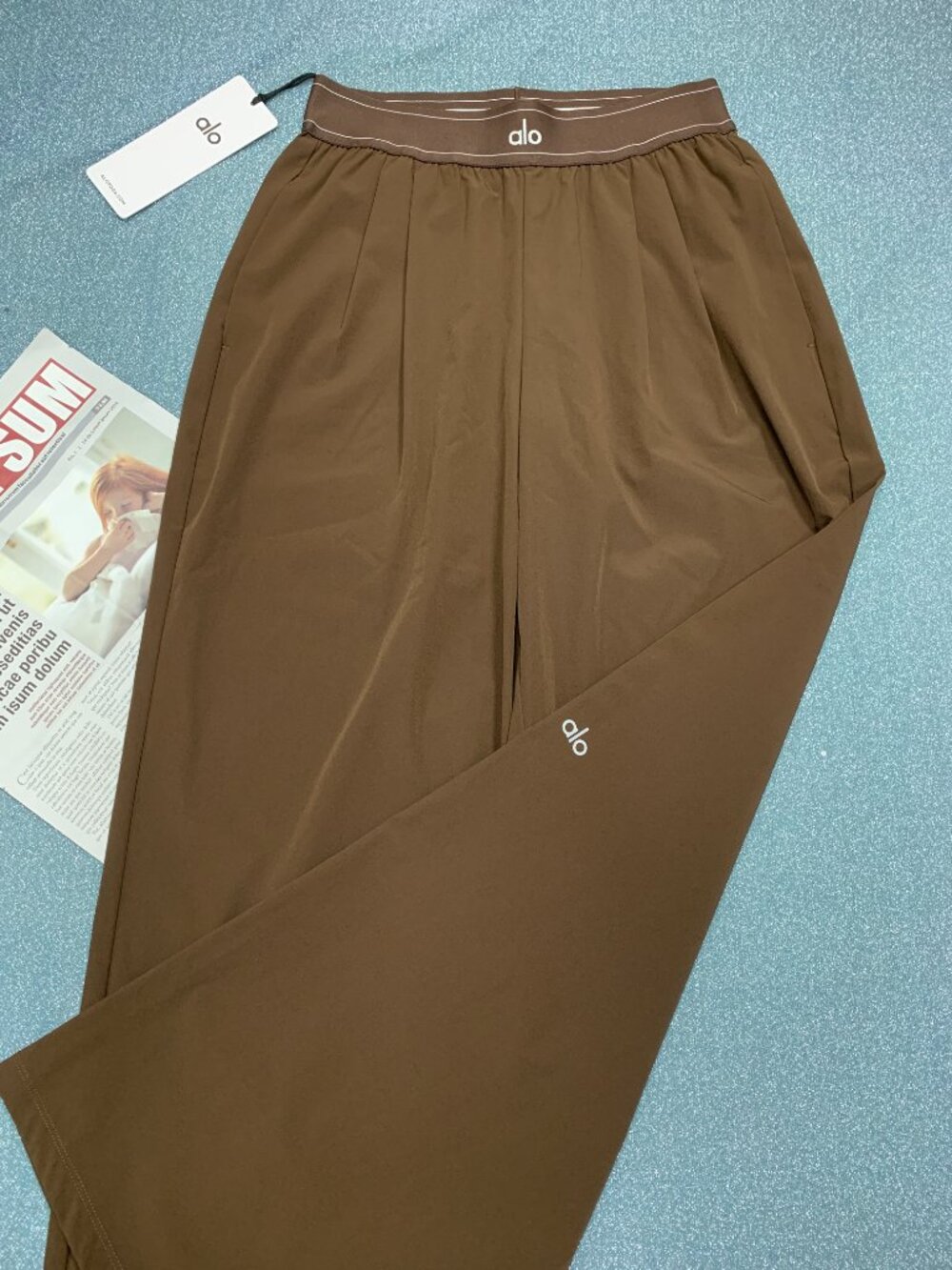 ALO Yoga Espresso Athletic Casual Pants XXS-L 30" Inseam🏃☕